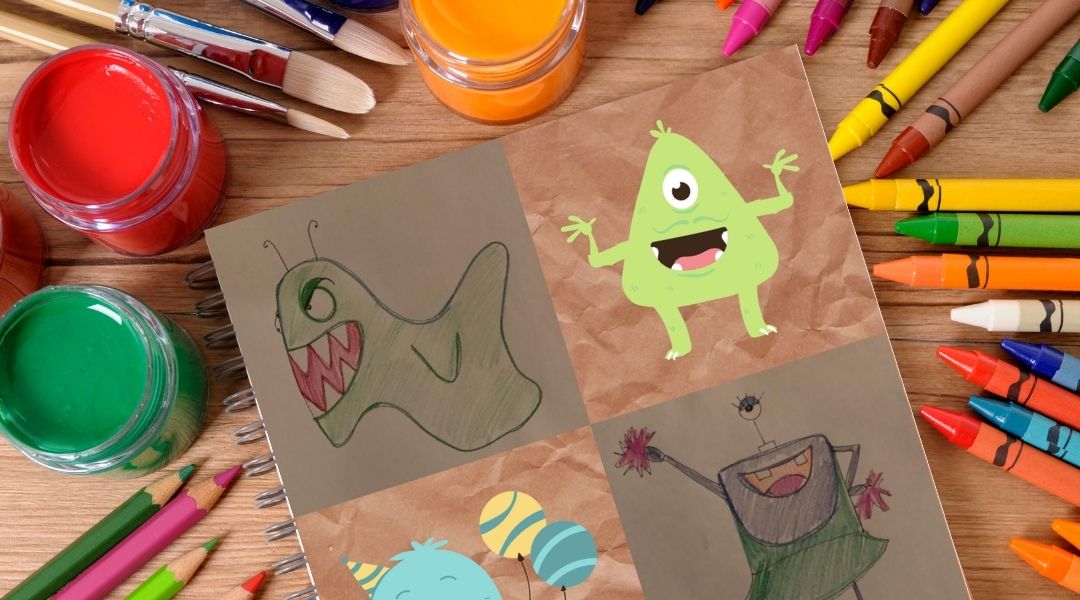 Make Your Own Monster - Art Project